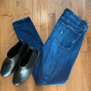 Vince skinny distressed denim 30